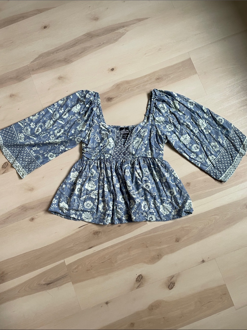 Angie peasant top
